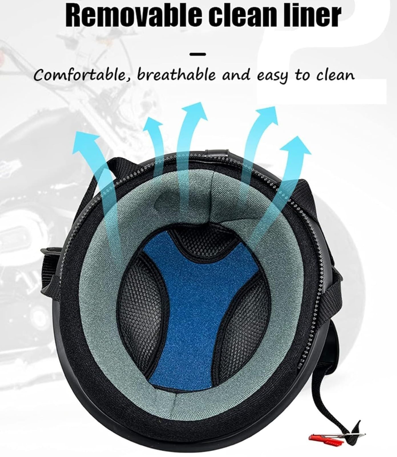 Casque Jet Moto Vintage Avec Lunettes - Demi Casque Rétro Scooter Homme Femme