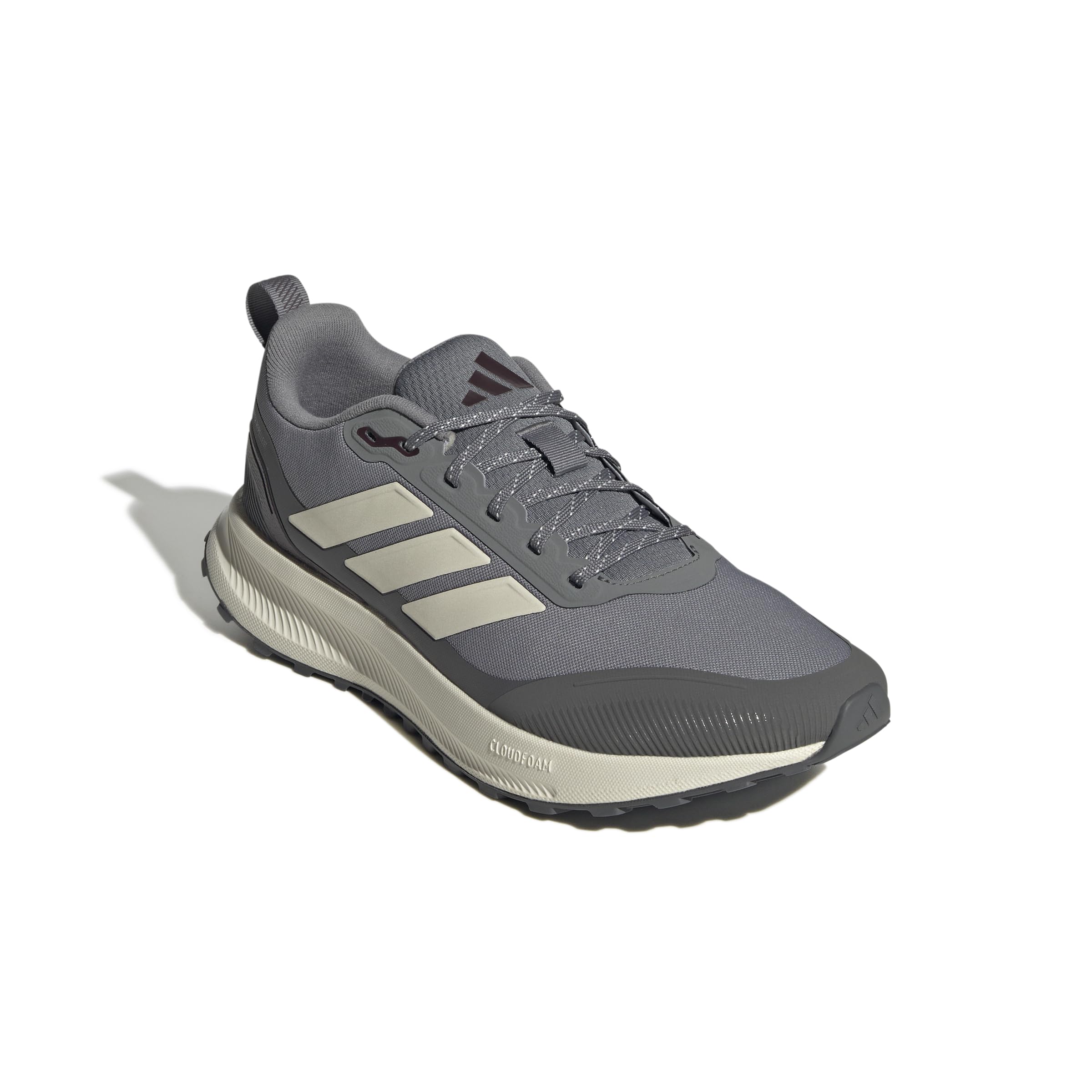 adidas Mężczyźni RUNFALCON 5 TR RUNNING SHOES, grey three/chalk white/grey four, 42 EU