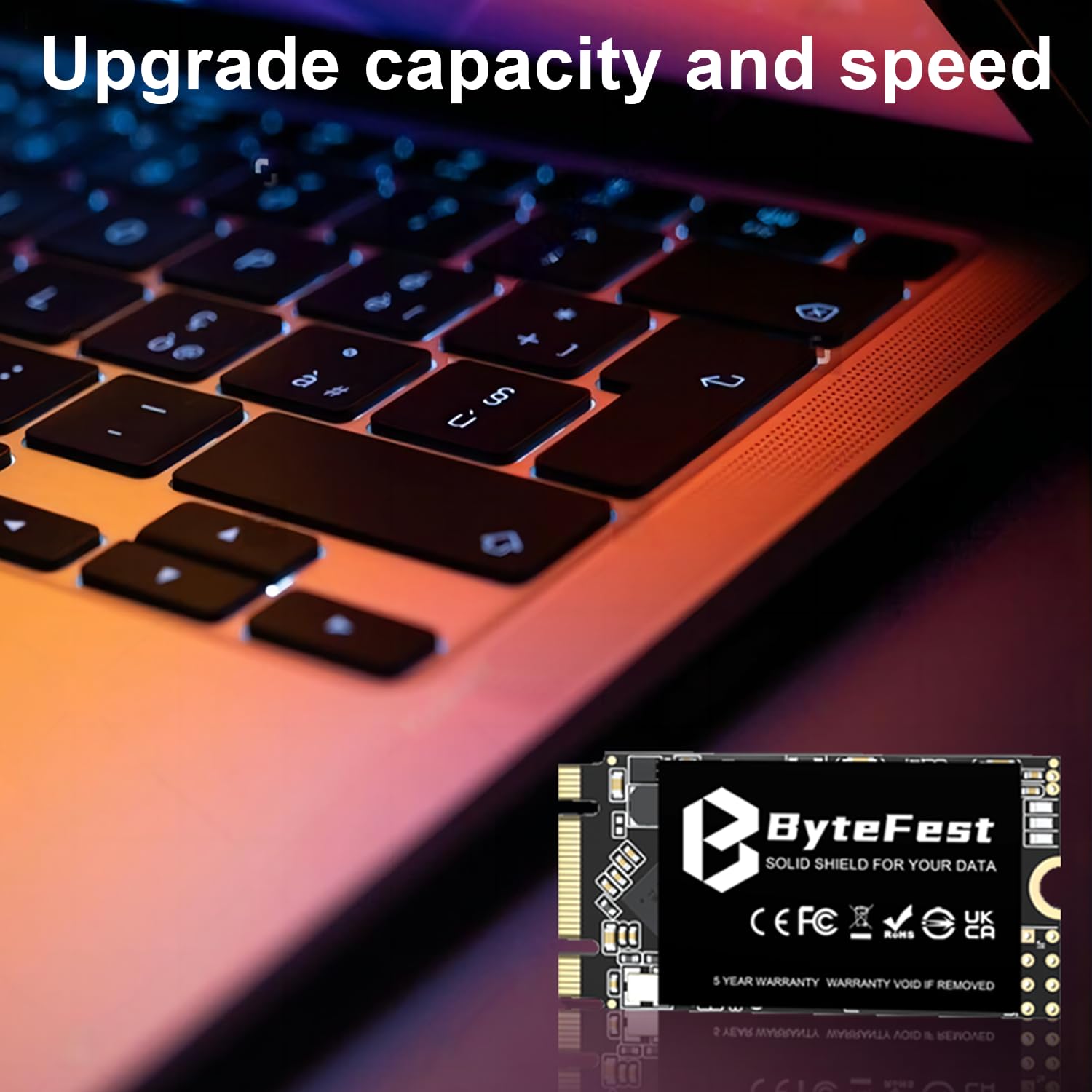 GamerKing M.2 2242 SSD 512GB SATA III 6Gb/s NGFF Internal High Performance Laptop Desktop 3 Year Warranty (512GB, M.2 2242 - View #6