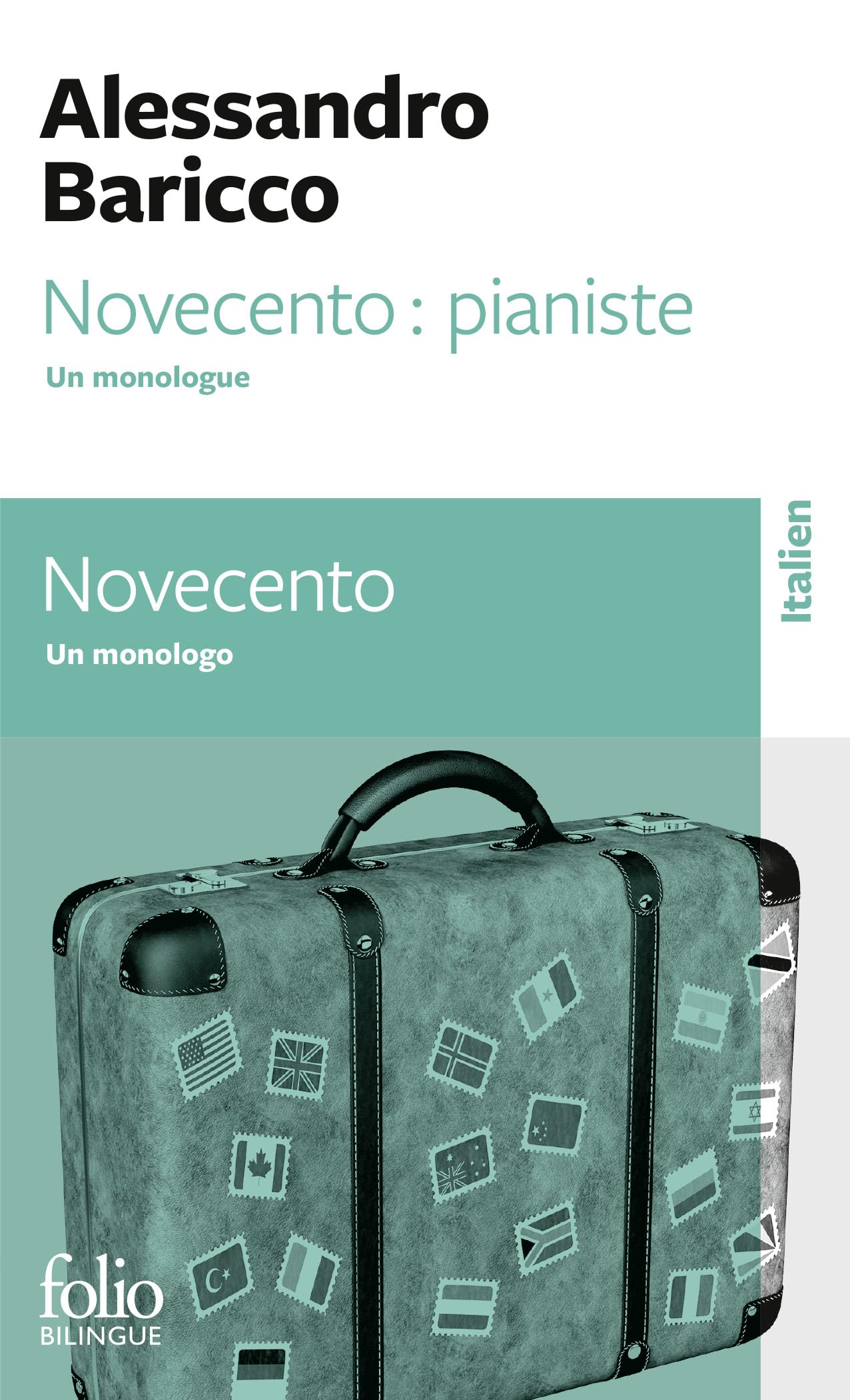 Novecento Pianiste Fo Bi: Un monologue/Un monologo: A32766 (Folio Bilingue)
