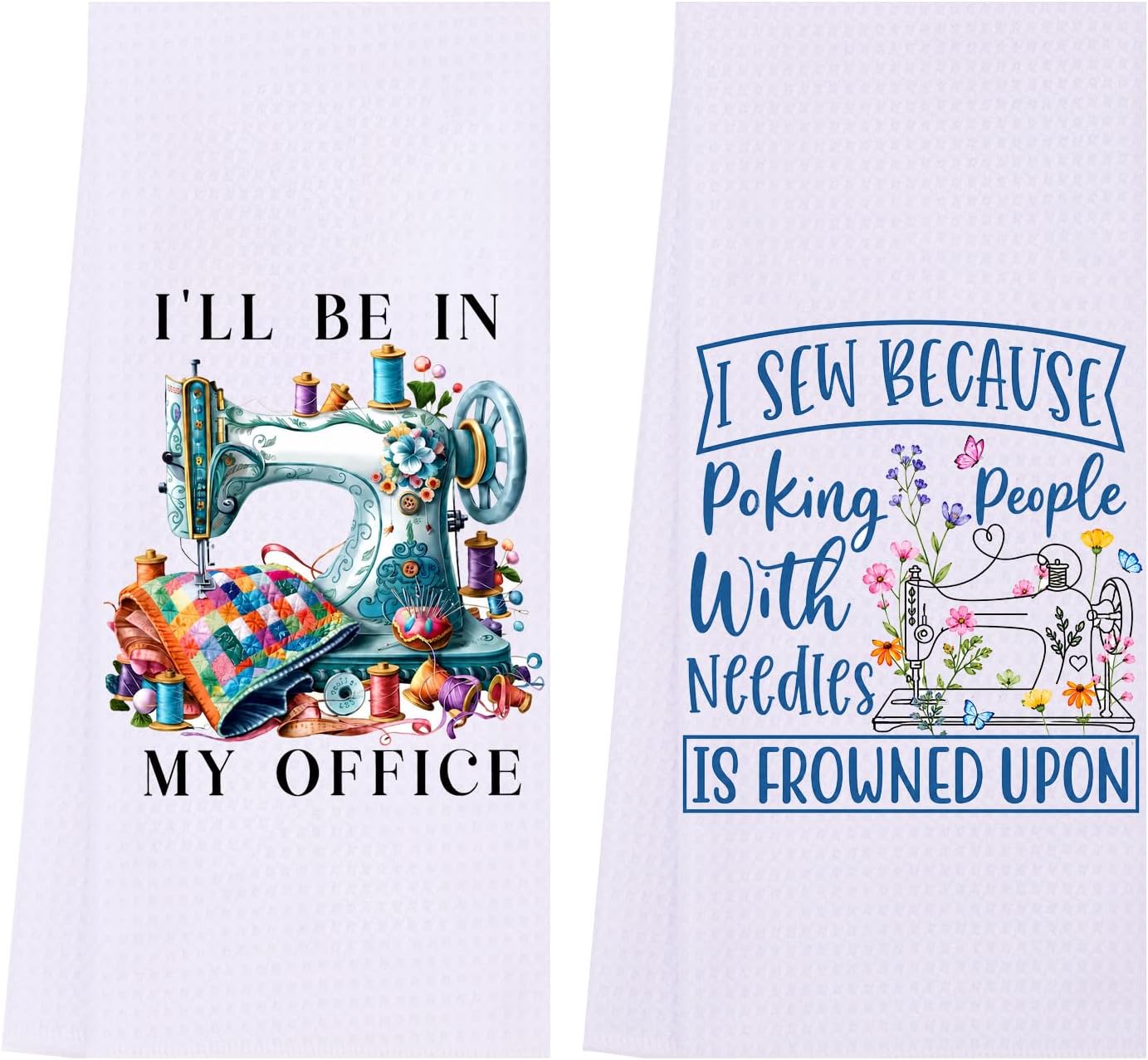 LXOMILL Baking Gifts for Women, Funny Kitchen Towel for Bakers, Sarcastic Baker Dish Towel, Cute Baking Decor, Gift for Baker Friend, Birthday Gift Idea