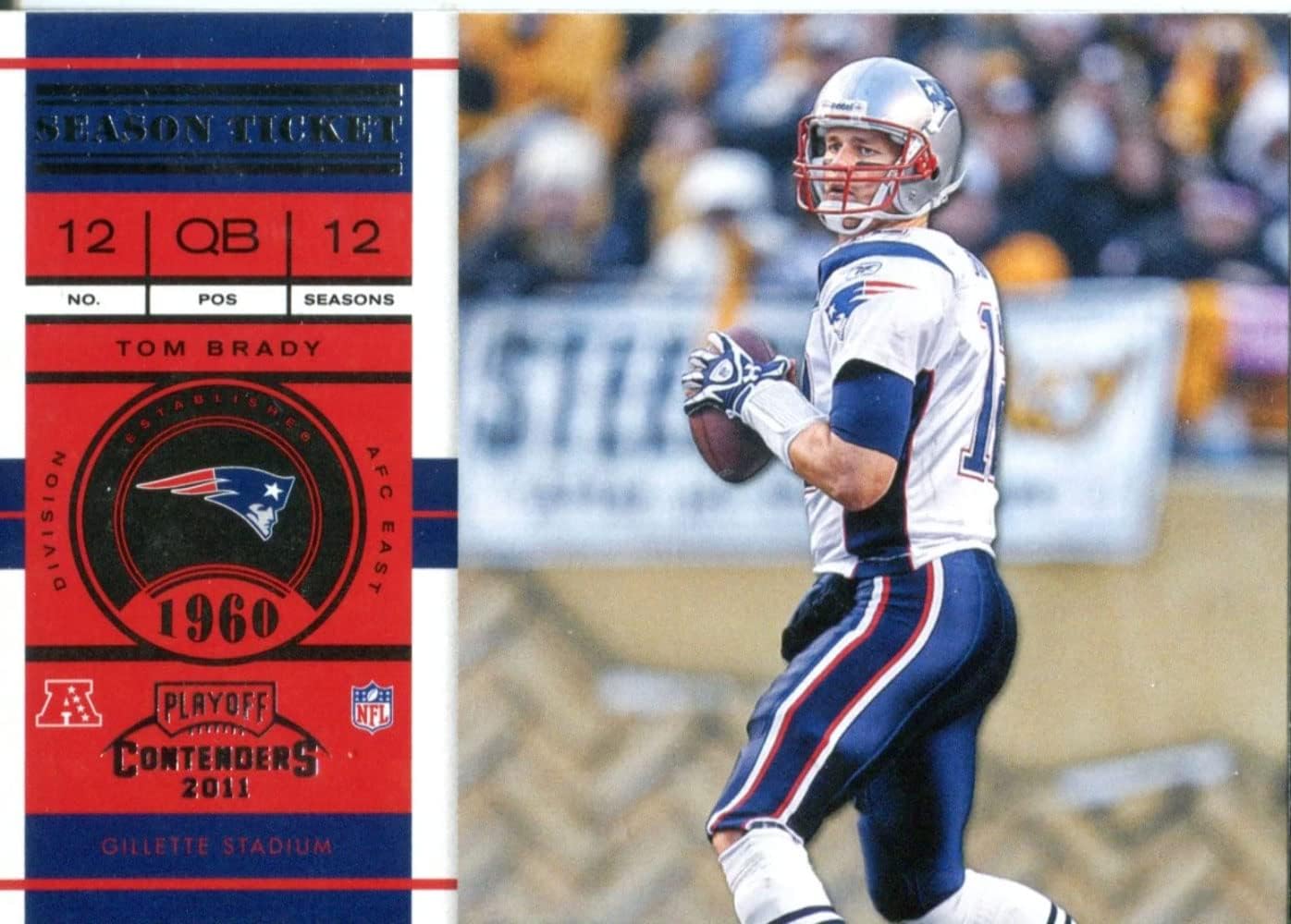 2011 Playoff Contenders Football Series Complete Mint 100 Card Veteran Players Set with Tom Brady Plus