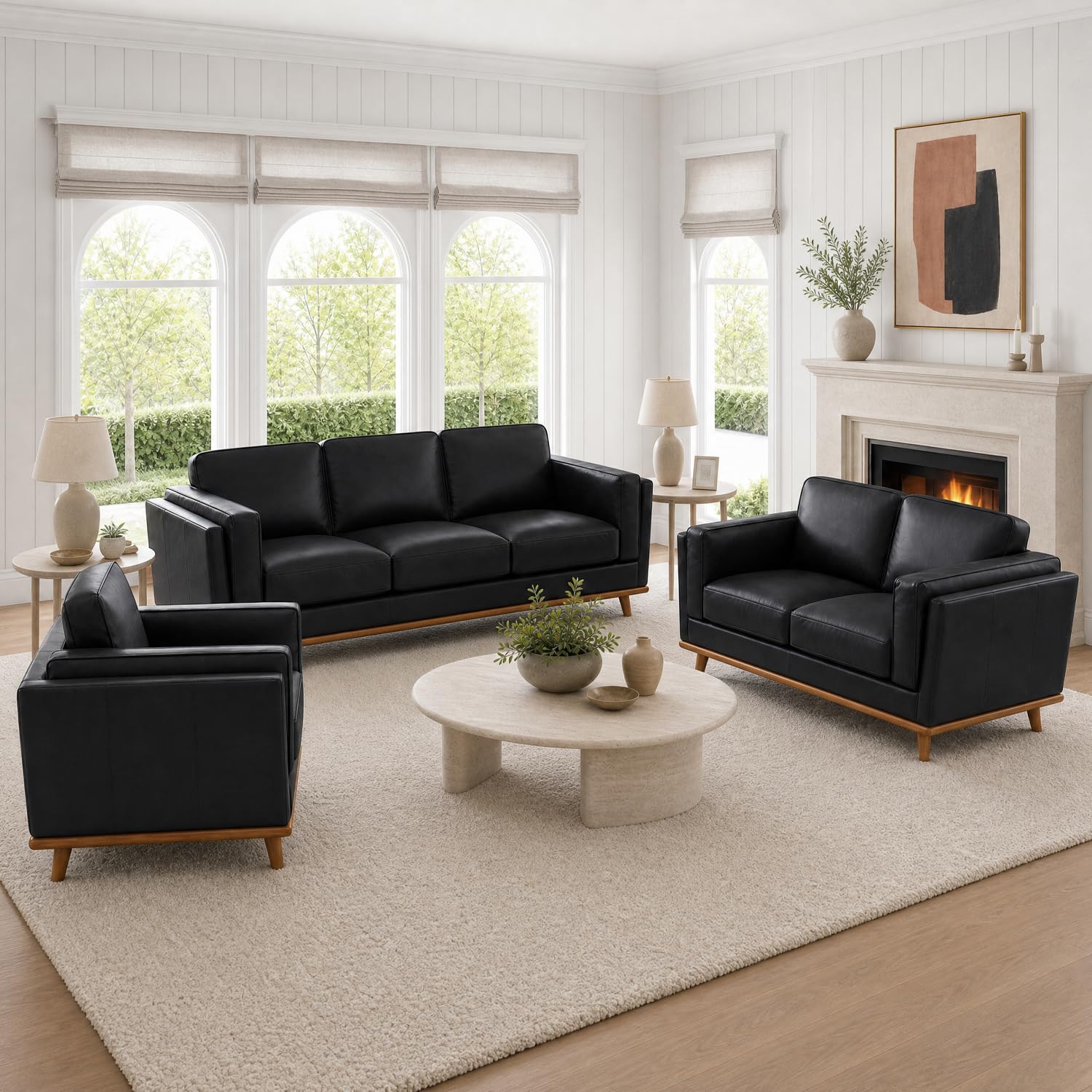 Best Natuzzi Leather Sofa Alternatives for 2026 2 VALENCIA THEATER SEATING Valencia Artisan Full Leather Loveseat Sofa 66”| Pure F — product photo