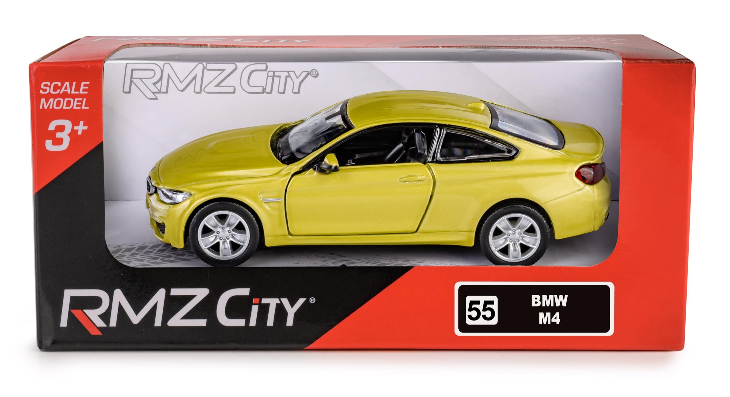Voiture Jouet BMW M4 1/36 En Alliage Moulé | Portes Ouvrantes, Fonction Tirer-lâcher | Cadeau Pour Enfants Et Collectionneurs