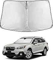 Vista 94 de EcoNour Parasol para Subaru Crosstrek 2013-2015 2016 2017, visera solar para parabrisas delantero y ventana, bloqueador de calor UV y protector