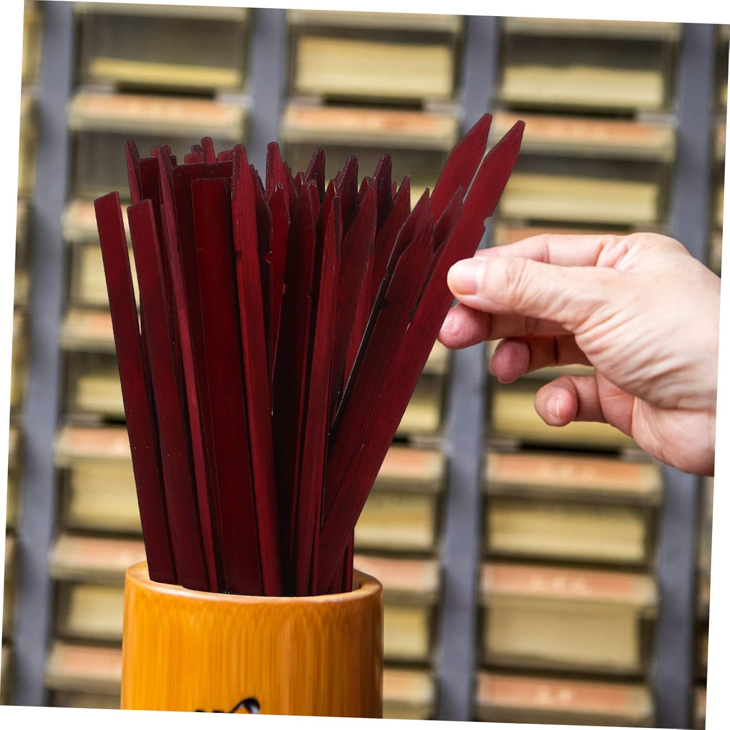 100pcs Traditional Chinese Divination Prop Bamboo Sticks Fortune Telling Game for Gifts