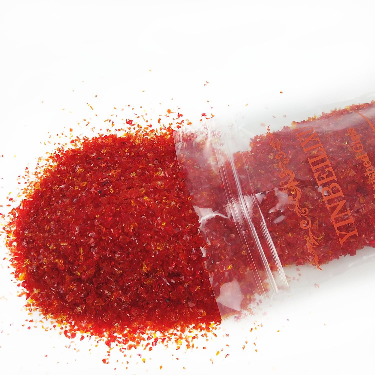 Gold Crushed Glass Glitter for Resin Art -13