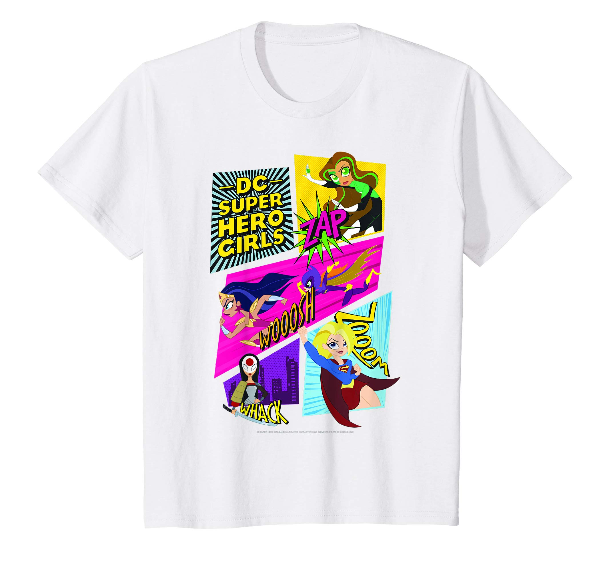 DC ComicsSuper Hero Girls Comic Panels T-Shirt