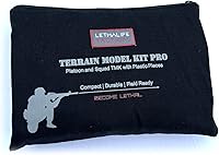 Vista 2 de LETHALIFE Terrain Model Kit 2.0, actualizado a símbolos de plástico, pelotón y escuadrón TMK, kit de mesa de arena para escuelas militares