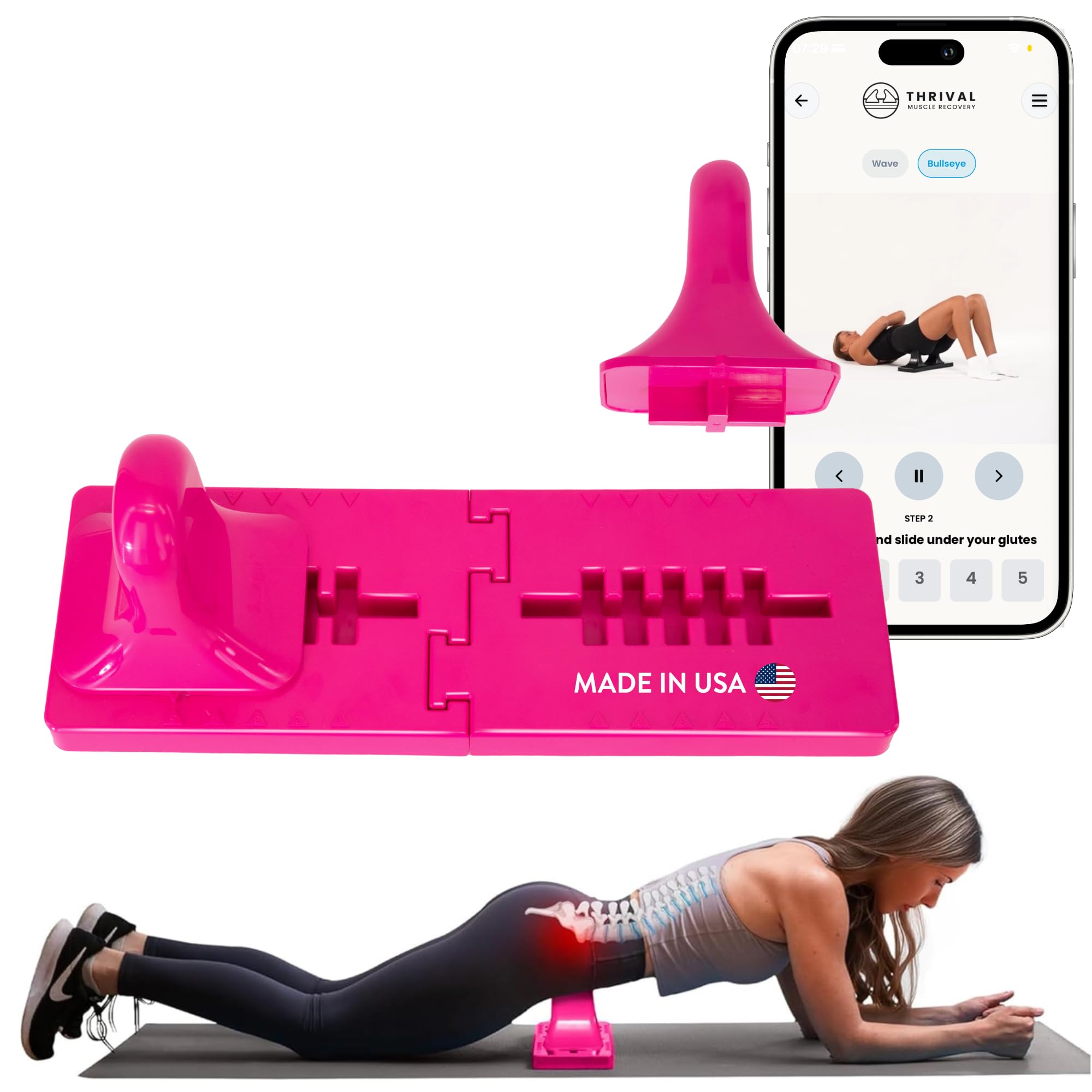 Thrival Wave: Psoas Release Tool - Back Pain Relief -9 Thrival Wave: Psoas Release Tool - Back Pain Relief -9