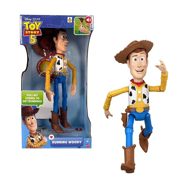 Mattel Disney y Pixar Toy Story 5 Woody Corredor