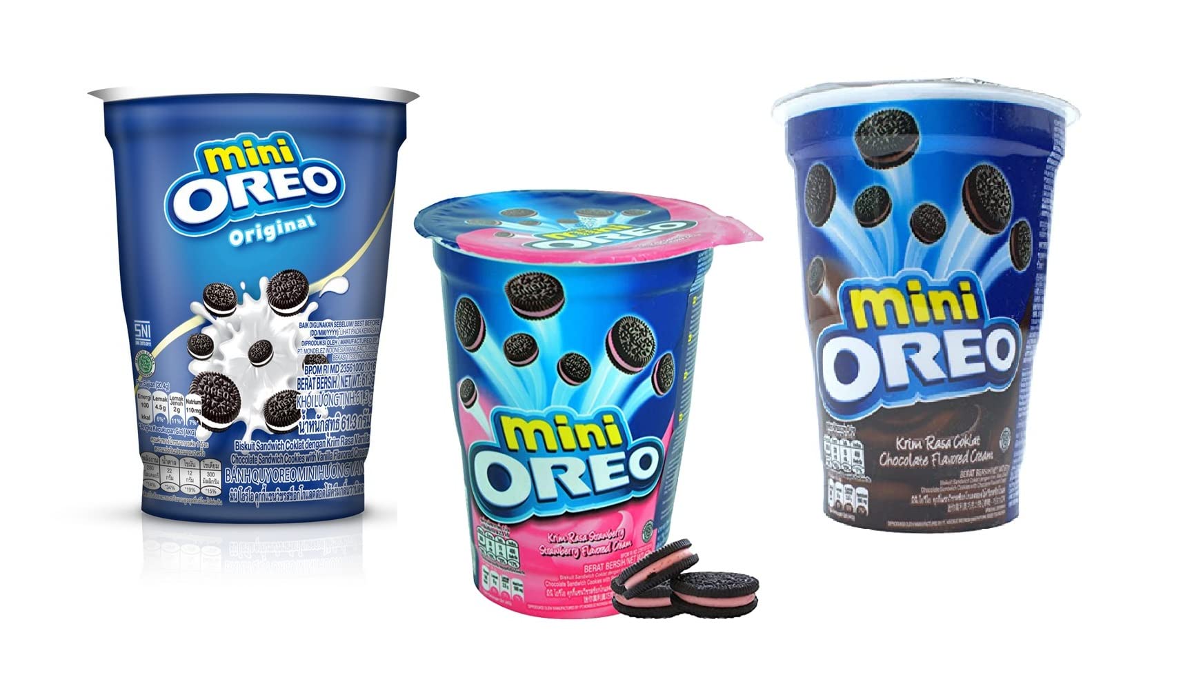 Mini Oreo Combo Flavored Cream (Chocolate, Strawberry, Oreo Original) 67g (Pack Of 3) (B0C43XVH3X) Amazon Price History, Amazon Price Tracker