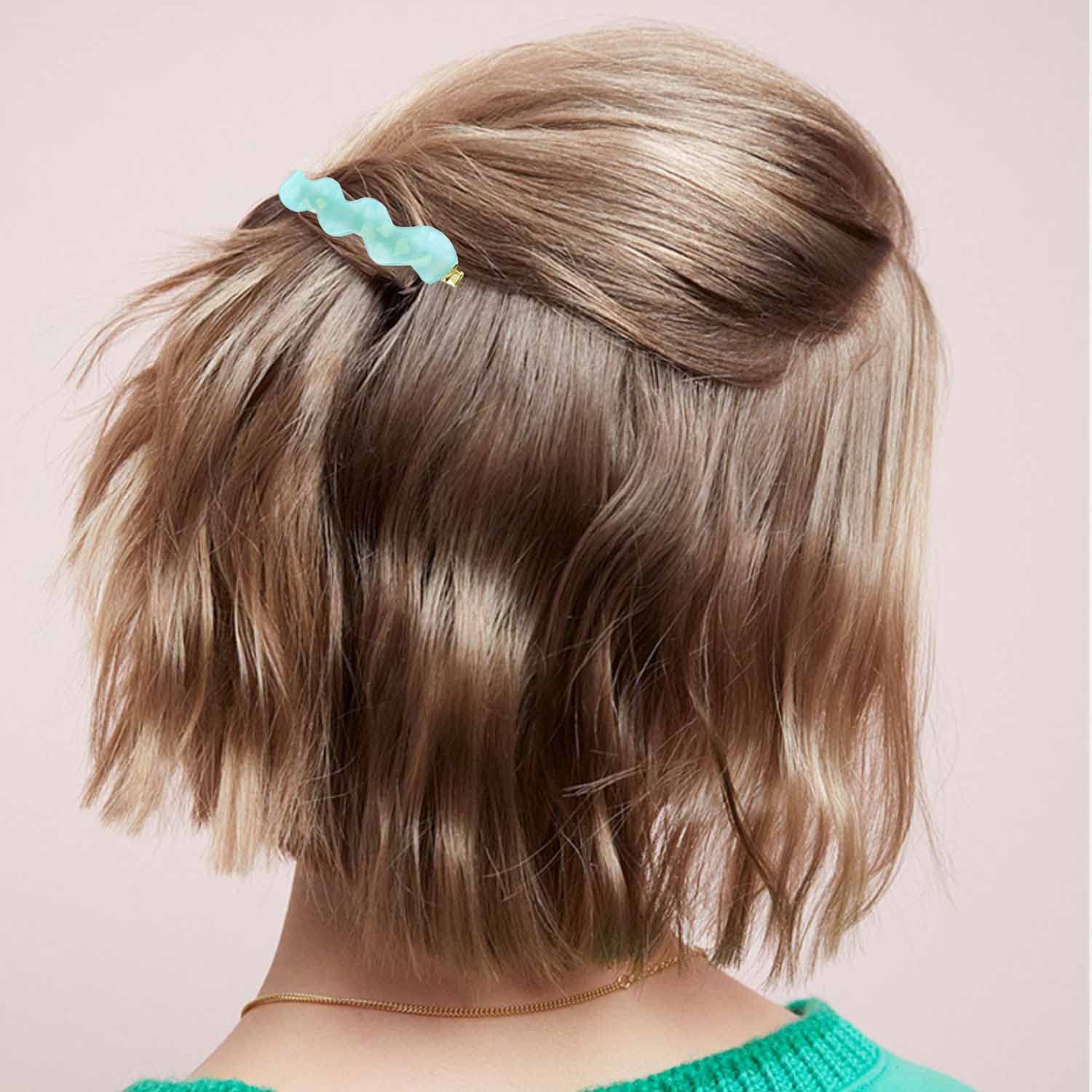 10 PCS Acrylic Resin Alligator Hair Barettes For Women Thick Thin Hair Fashion Pretty Decorative Small Hair Clips Makeup hair clips - Image 5