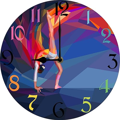 Miniatura 9 de Reloj de pared de baño para cachorros, funciona con pilas, silencioso, sin tictac, reloj redondo decorativo para el hogar, cocina, sala de estar,