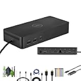 Dell Universal Dock UD22, USB-C Docking Station with 96W Power Delivery, Quad 4K Display Support, USB 3.2 Gen 2, HDMI, Dual DisplayPort, Ethernet Bundle with Accessories