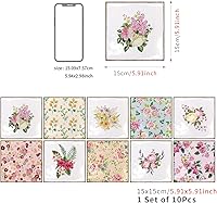 Vista 6 de Alwayspon Adhesivo de vinilo autoadhesivo para despegar y pegar, transferencias de azulejos de pared autoadhesivos pegatina decorativa