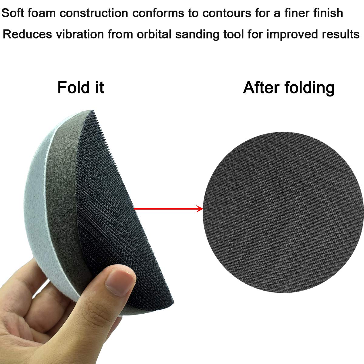 Snapklik.com : 5 Inch 22 Mm Thickness Soft Density Interface Pad -5 ...