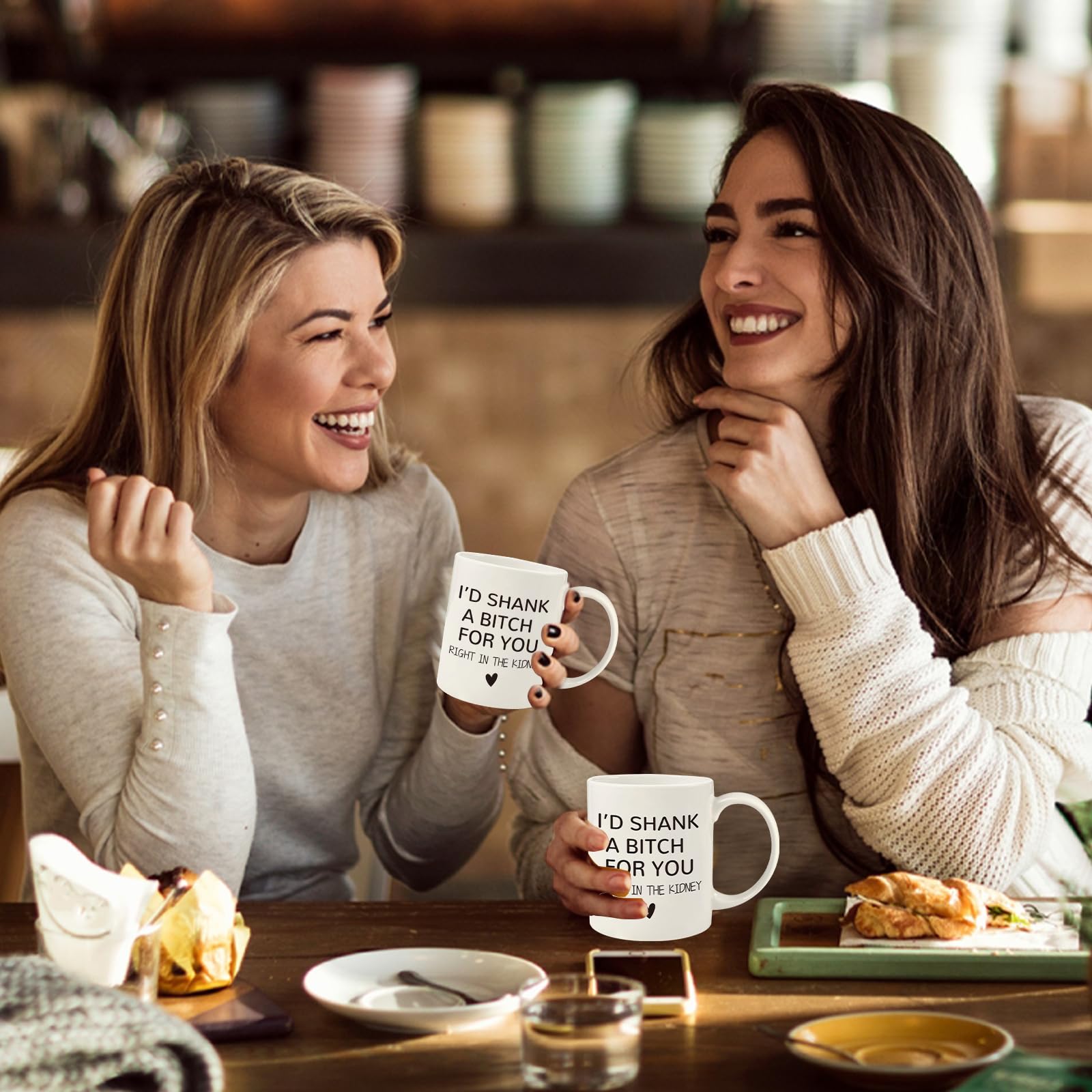 Regalos divertidos para el día de la madre para mujeres, taza de café de 11 onzas, regalos para hermanas, mamá, abuela, esposa, hija, regalos de hermana, regalos de cumpleaños, amistad, graduación,