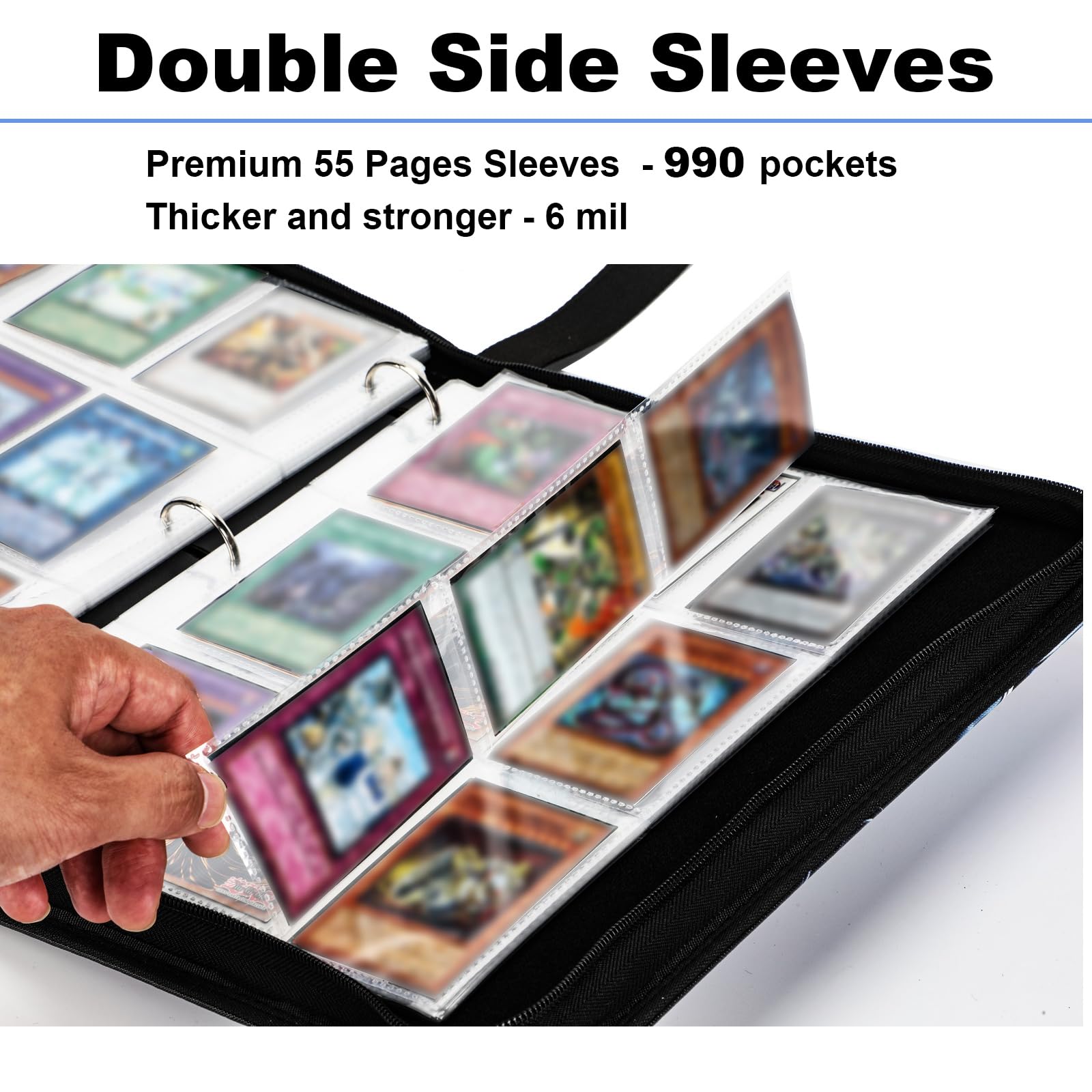 Amazon.com: KarlyPro Trading Card Binder Compatible with TCG