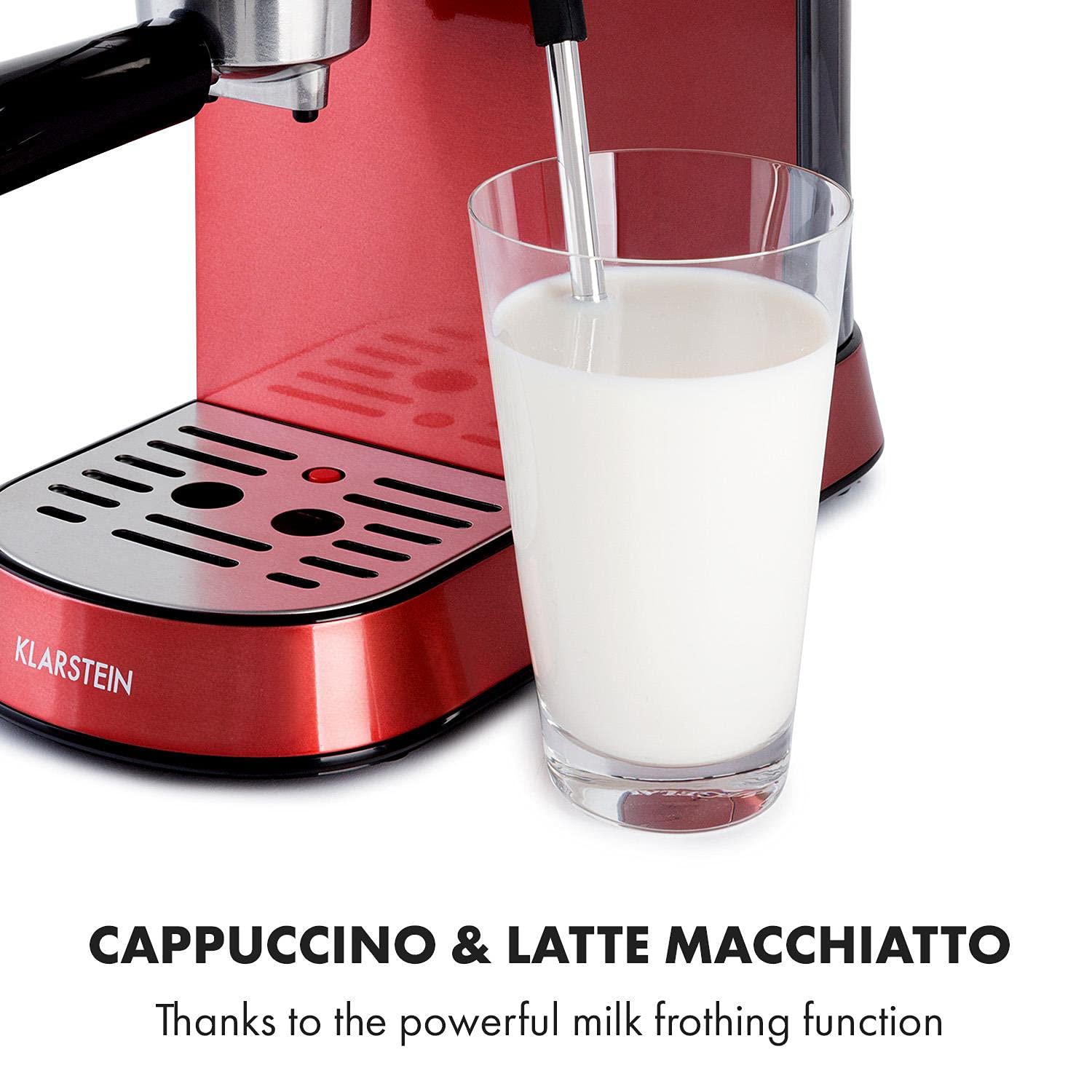 Buy Klarstein Futura Coffee Maker Portafilter Coffee Machine, 1450