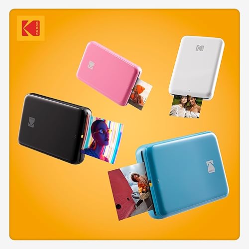 Miniatura 9 de KODAK Step Slim - Impresora instantánea de fotos para smartphone portátil y elegante, inalámbrica - Fotos adhesivas de 5 x 8 cm en Zink - Imprime