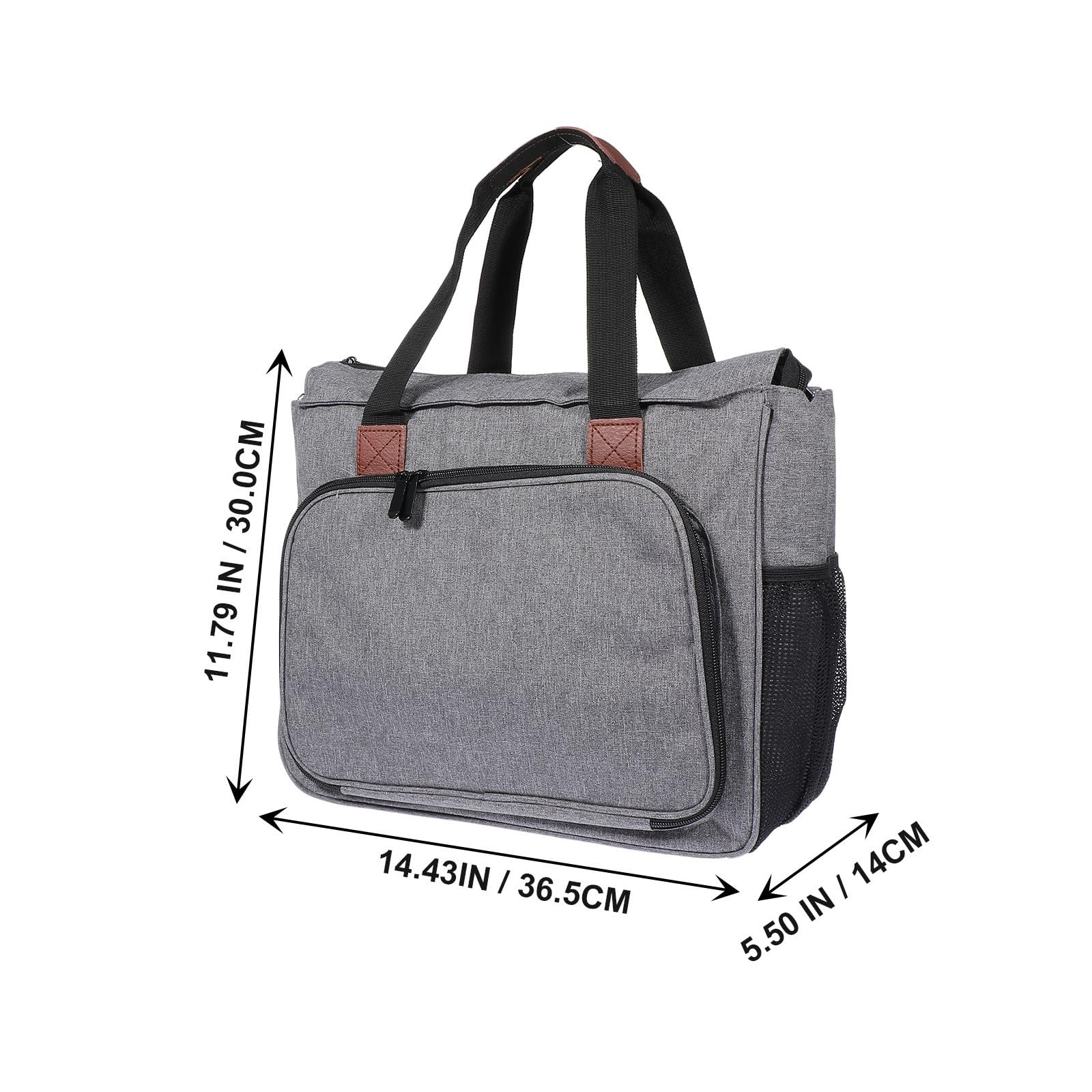 Borsa in Portaoggetti Multifunzione Tasche Oxford per Ricamo