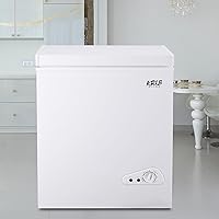 Vista 7 de Krib Bling - Congelador compacto de 7.0 pies cúbicos con cesta extraíble, congelador independiente con puerta superior abierta con ajuste