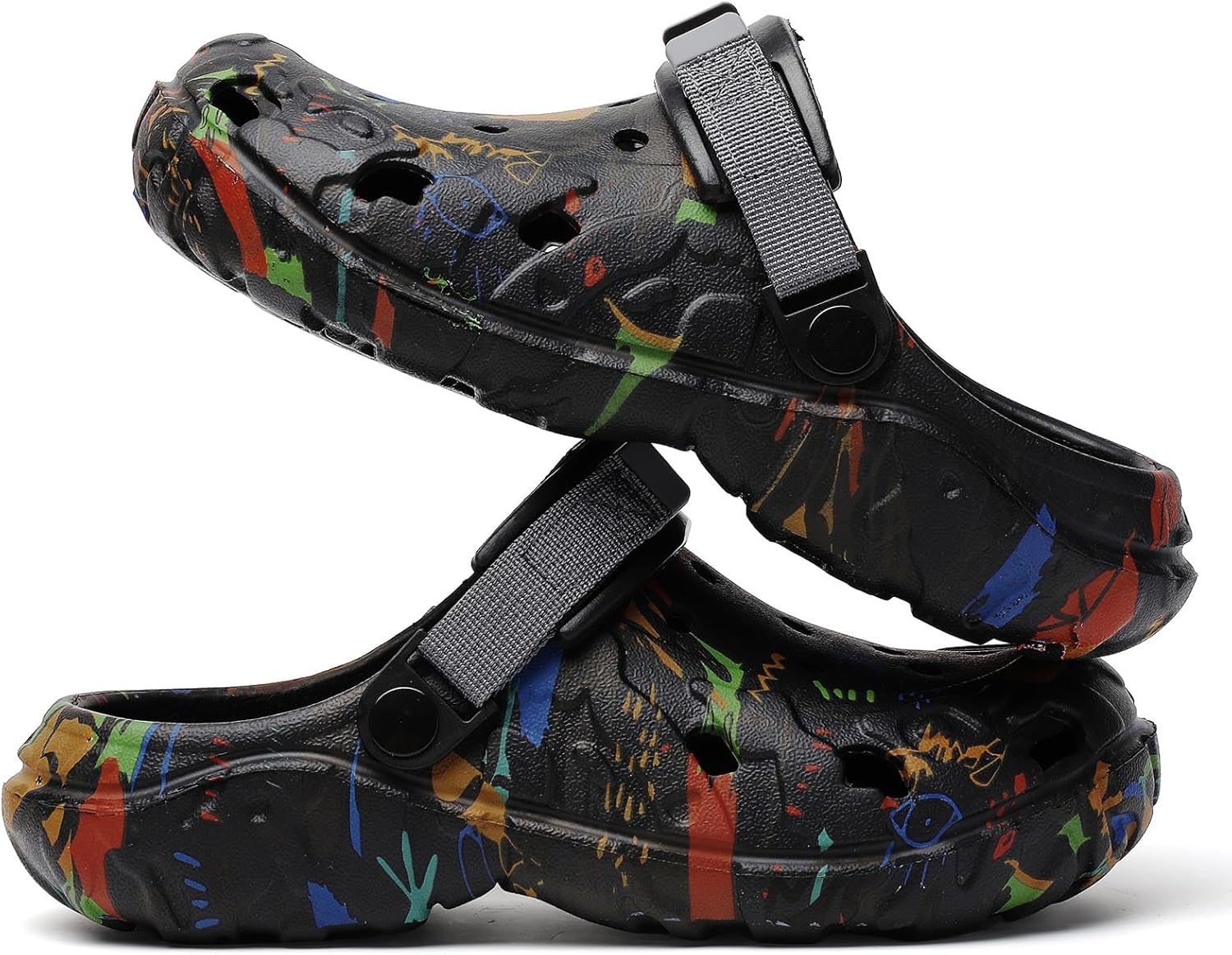 Meidiastra Men's Clogs Garden Shoes Adult Slip On Outdoor Athletic Sports Sandals Summer Water Beach Shoes Casual Slippers Lightweight Breathable Non Slip - Image 6