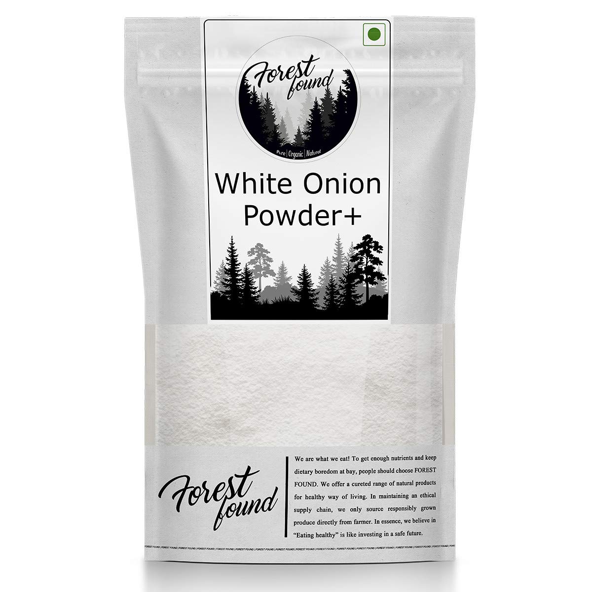 Forest Found Dry White Onion Powder | Pure Dehydrated, Aromatic & Ready to Use | Ideal for Seasoning Dips, Dressings, Pizza & Pasta | Aromatic, Sweet, & Flavorful Spice (Pack of 1, 900g) (B08KTHQV24) Amazon Price History, Amazon Price Tracker