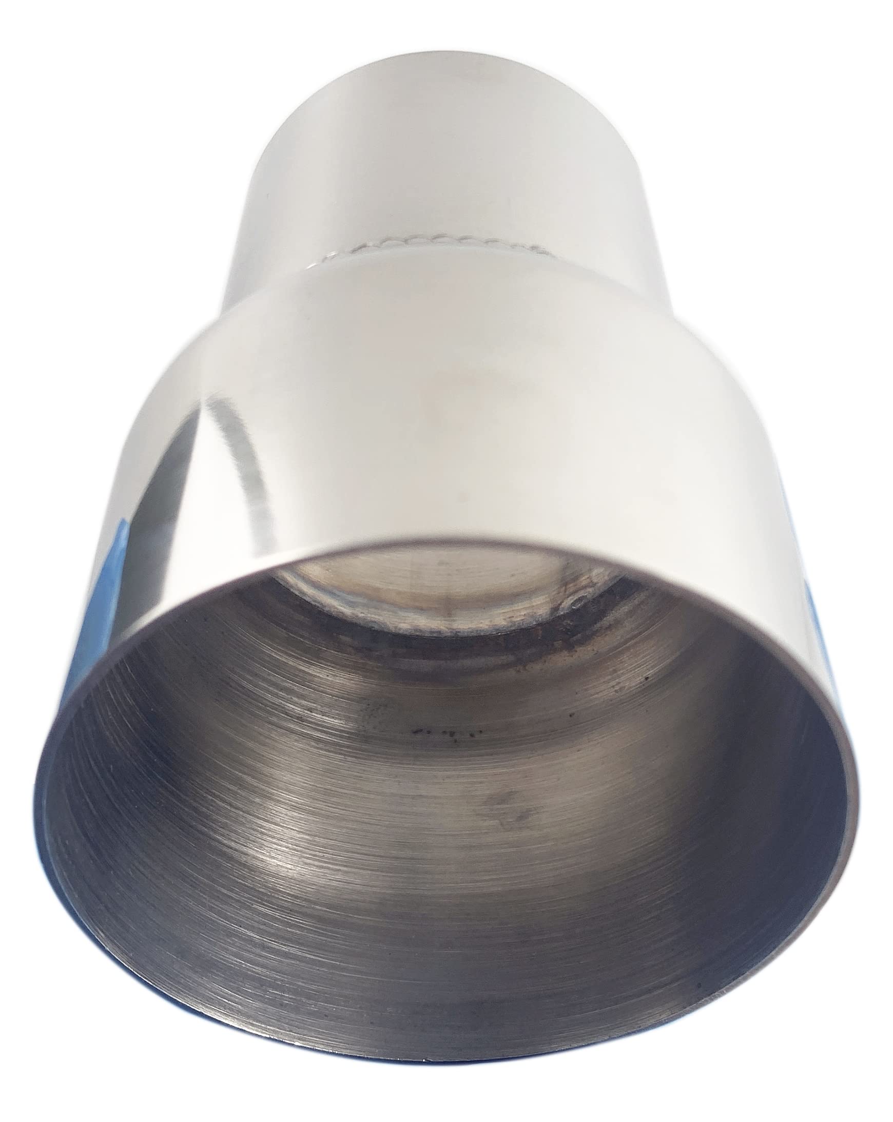 Adaptador Reductor Escape | Tubo Conector 2.5 A 1.75 Pulgadas | Acero Inoxidable 304 | Orificio Sensor
