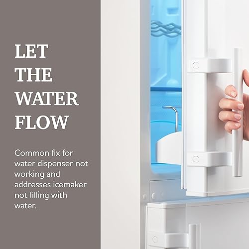 Miniatura 4 de Parts Master Repuesto para válvula de agua para refrigerador GEHotpointKenmore - WR57X10033, PS304375, AP3189335 - Compatibilidad de piezas GE -