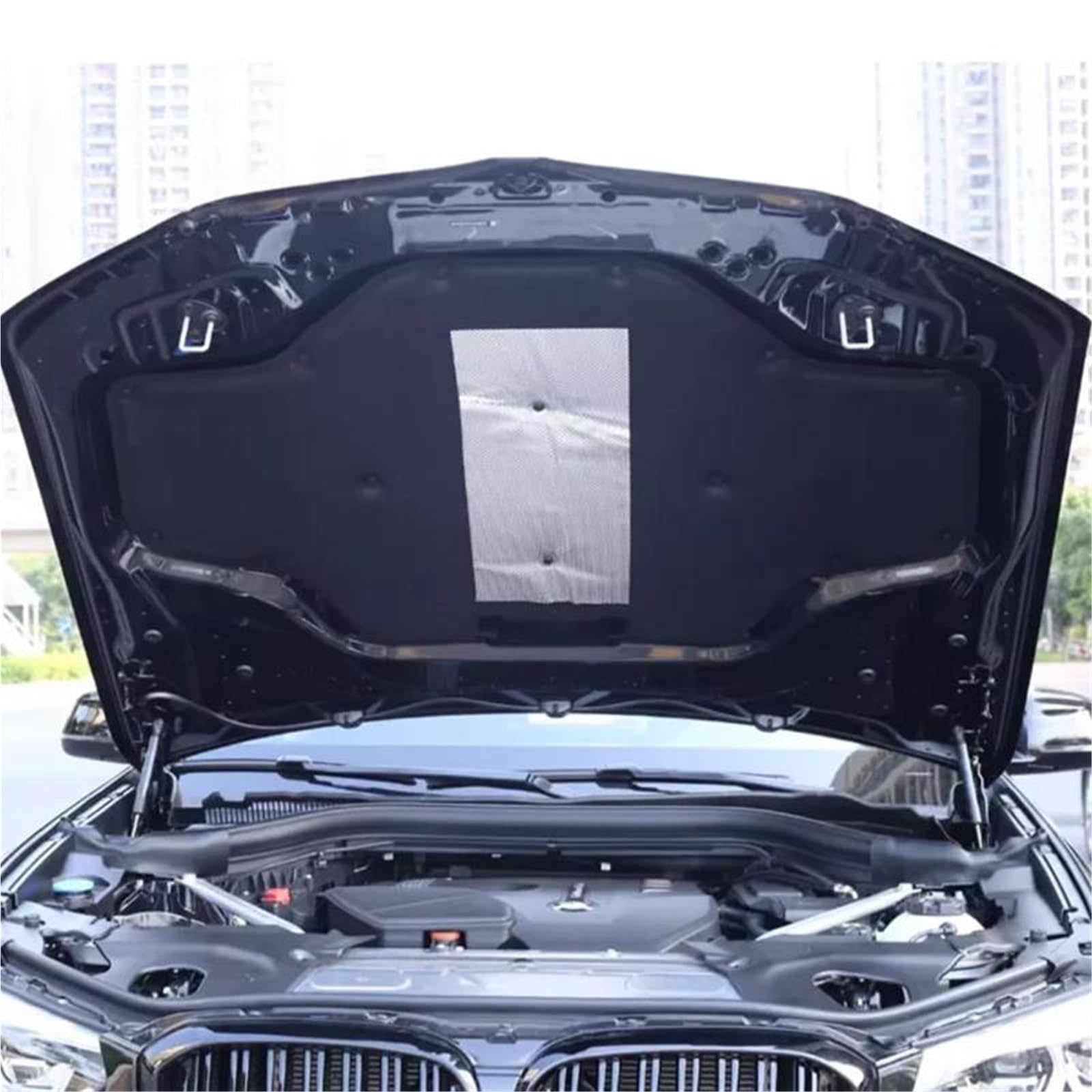 Tapis insonorisant capot BMW X4 G02 Stop vibrations et chaleur moteur