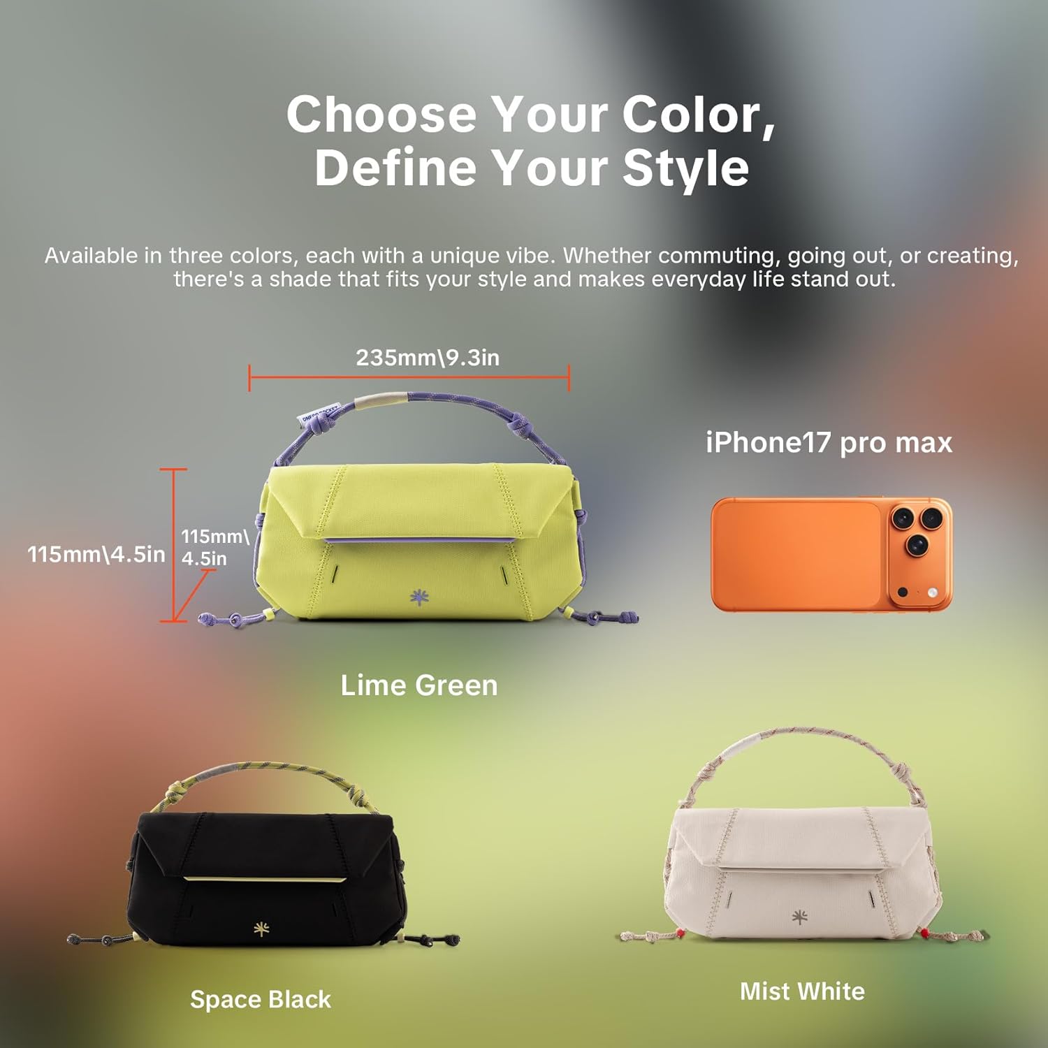 PGYTECH OneGo Pocket Sling for DJI Osmo Pocket 3/Insta 360/Gopro, Portable Splashproof Everyday Carry Case w Detachable Strap, 2L, 3-Layer Storage Crossbody Carrying Bag for Smartphone & Action Camera - Image 7