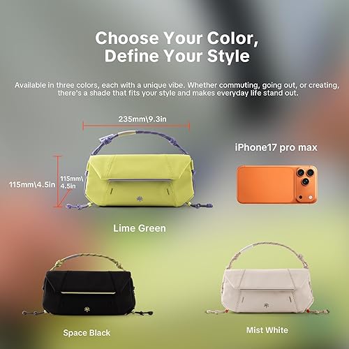 Miniatura 6 de PGYTECH OneGo - Bolsa de bolsillo para DJI Osmo Pocket 3, funda de transporte portátil a prueba de salpicaduras con correa desmontable, 2L, bolsa de