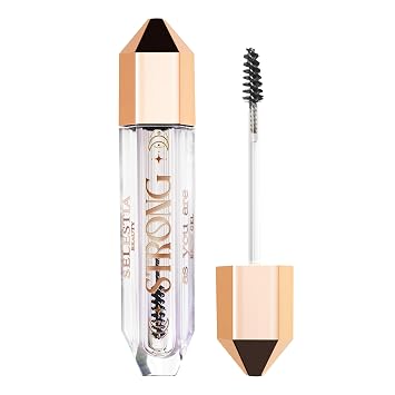 SELESTIA BEAUTY Clear Eyebrow Gel Long-Lasting Formula for Strong Hold & Natural Finish, Clump & Flake Free Taming & Defining Brow Lamination Gel, 0.095 fl.oz. Strong As You Are