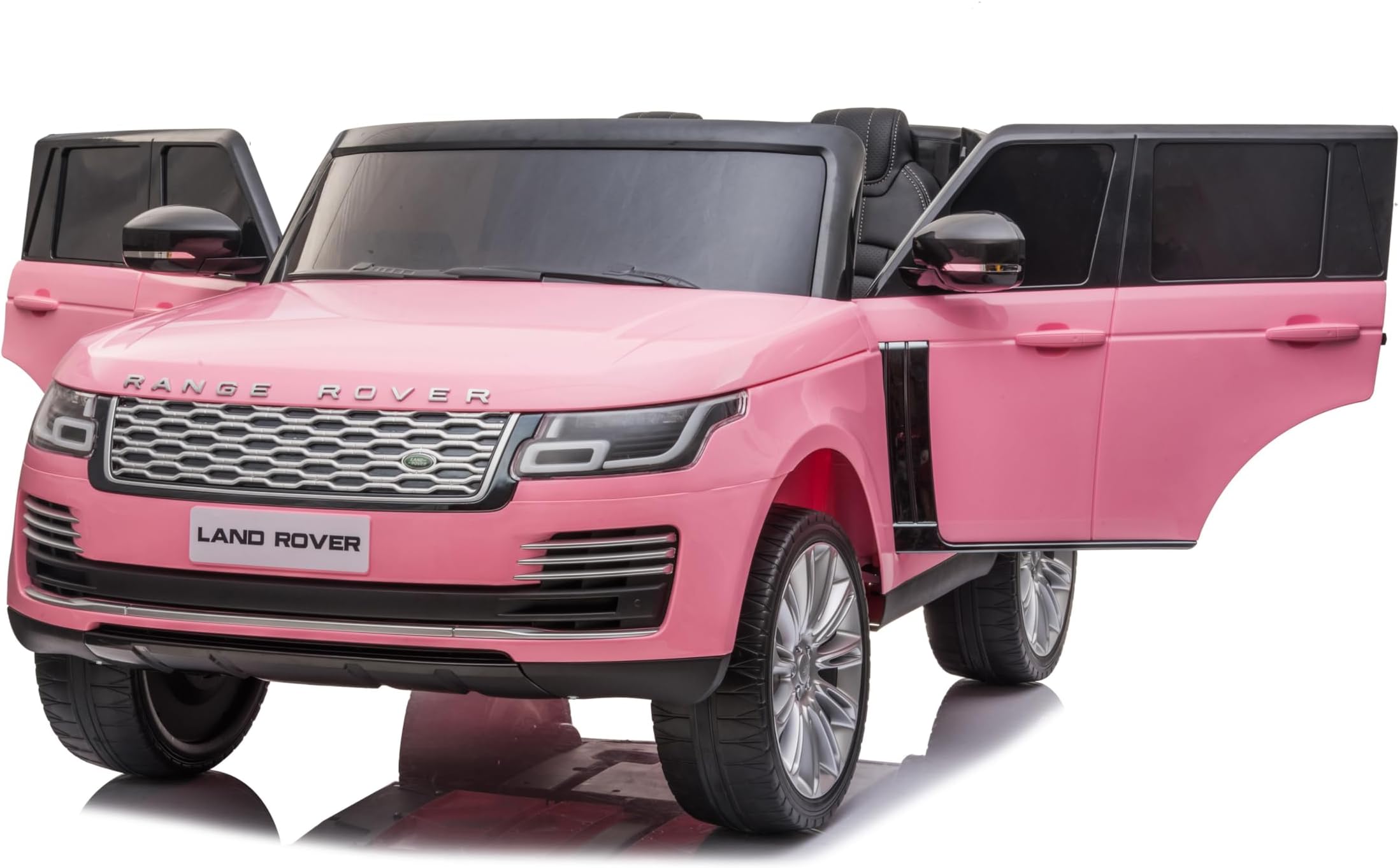 Lovely Baby Power Riding SUV Electric Car for Kids LB 999EL, Rechargeable Battery Operated Vehicle, Remote Control, Music, Light, Toddler Car Gift for 3-8 Years (Pink)