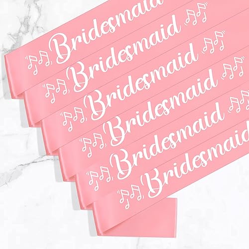 Miniatura 4 de Party to Be Juego de bandas de despedida de soltera de oro rosa para despedida de soltera, decoración de boda para la madre de la novia y dama de