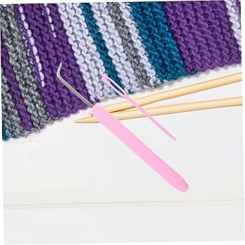 GARIOUANS Plastic Knitting Spool Loom Rope Knitter Tool with Needle and Crochet Hook, Easy-to-use Yarn Wool Knitter for DIY Knitting Bracelets and Home Crafts