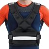 MUSCLE FACTORY Weight Vest, Power Vest, Weight Jacket, Adjustable, 11.0 lbs 5 kg, Max 22.0 lbs 10 kg, Weights, Muscle Training, Core, Weighting, Training, Gym, Abdominal Muscles, Load Exercise, Sports, Walking, Running, Weighted, Black
