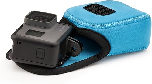 Miniatura 3 de MegaGear Funda de neopreno ultraligera para cámara compatible con DJI Osmo Action, Sony RX0 II, GoPro Hero 7, Sony RX0 1.0, GoPro Hero 5 Black, Hero