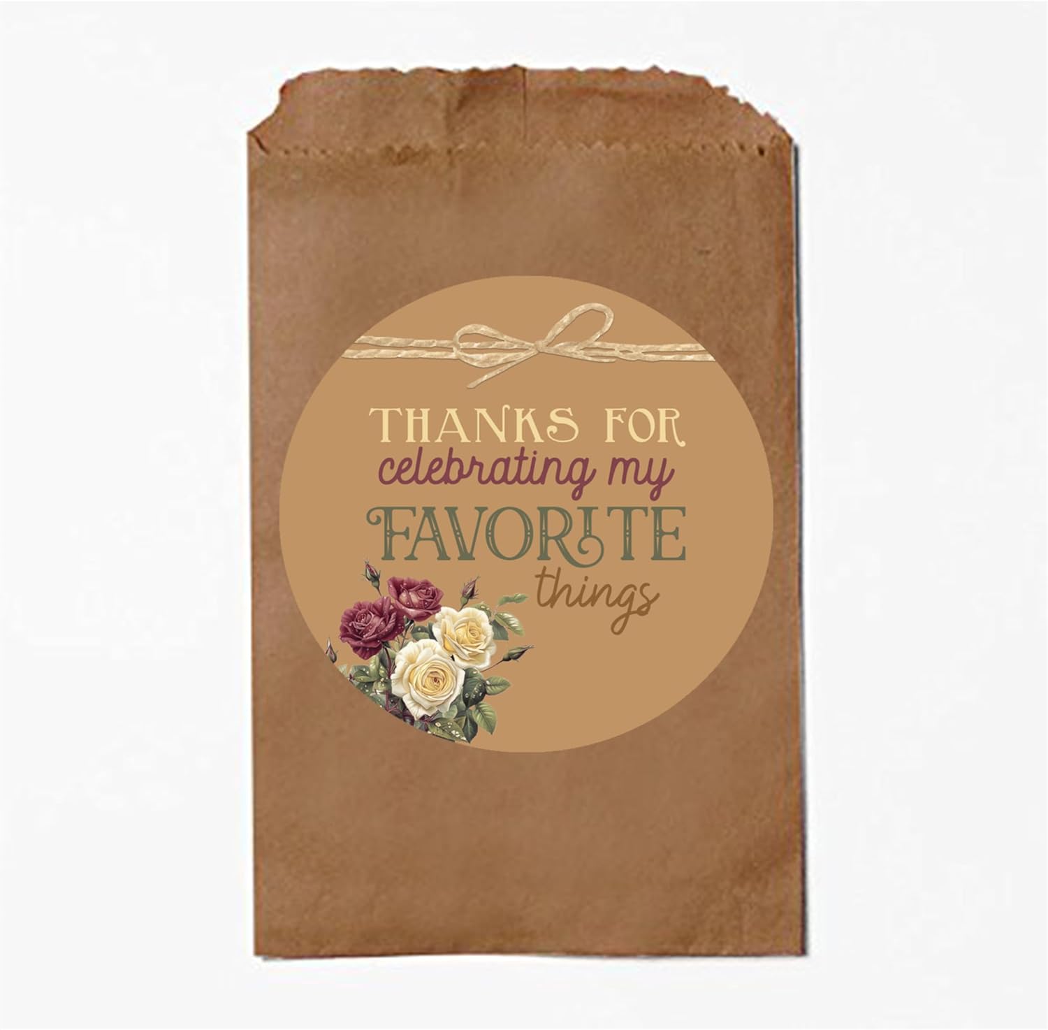 Sound of Music Themed Party Favor Stickers - Favorite Things, Do Re Mi Parties Supply Idea (24 Included) Self Adhesive Peel Stick