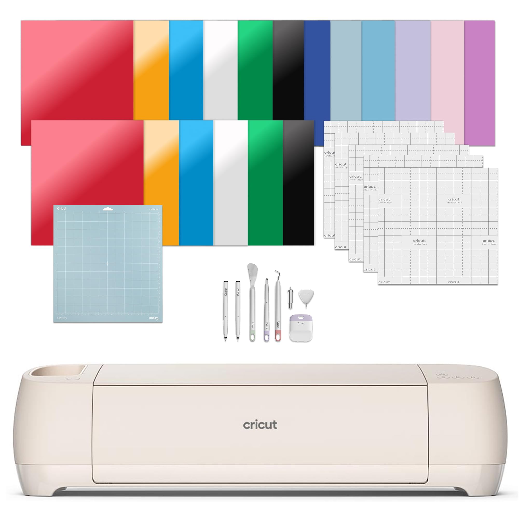 Cricut Explore 4 Essentials Bundle Schneideplotter Gestaltungsset Schnittbreite 29.7cm