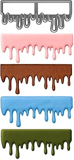 Mighty Gadget Dripping Shape Fondant Cutter (Style 1) 6x2.51