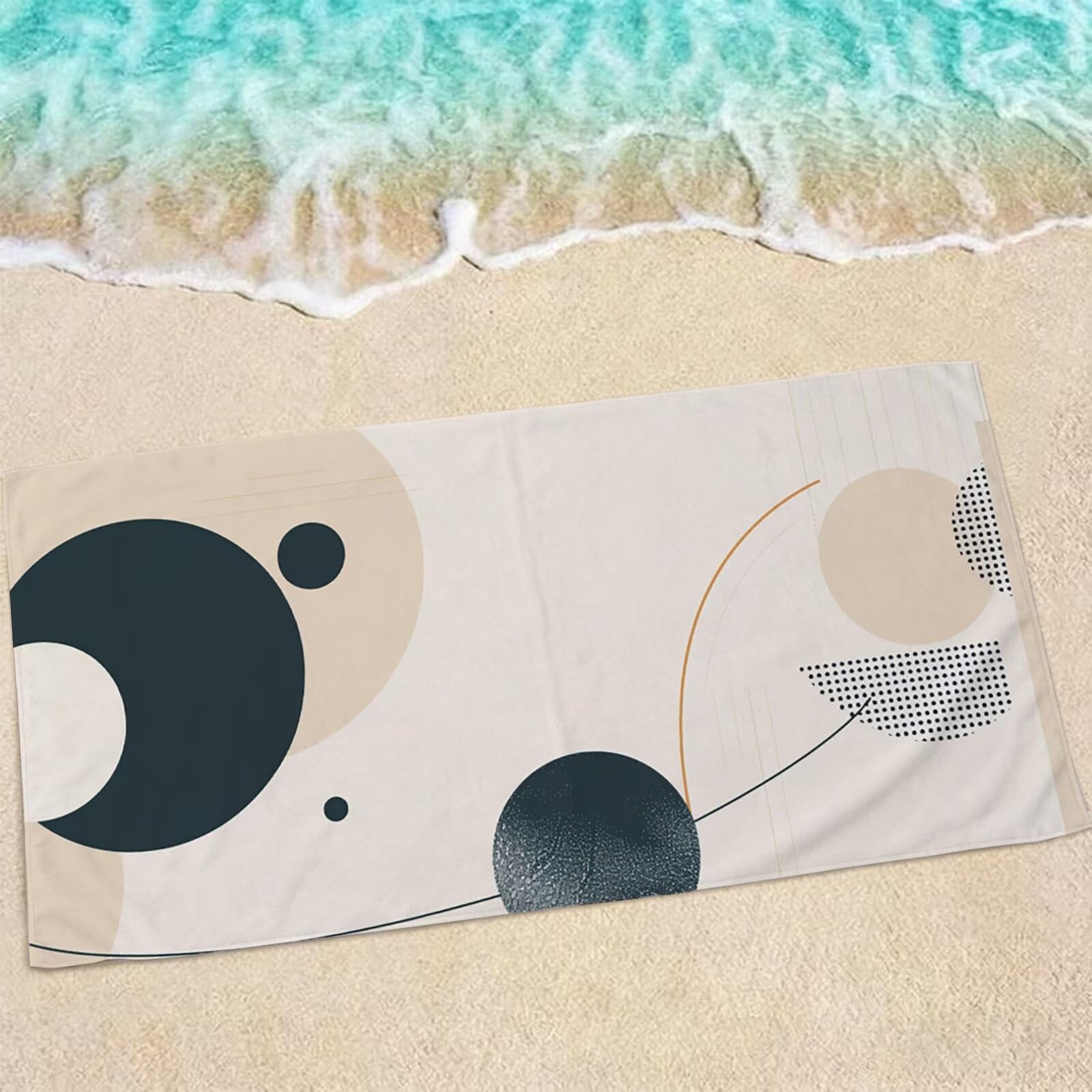 Drap de plage et serviette piscine moderne XXL pour vos après-midi soleil