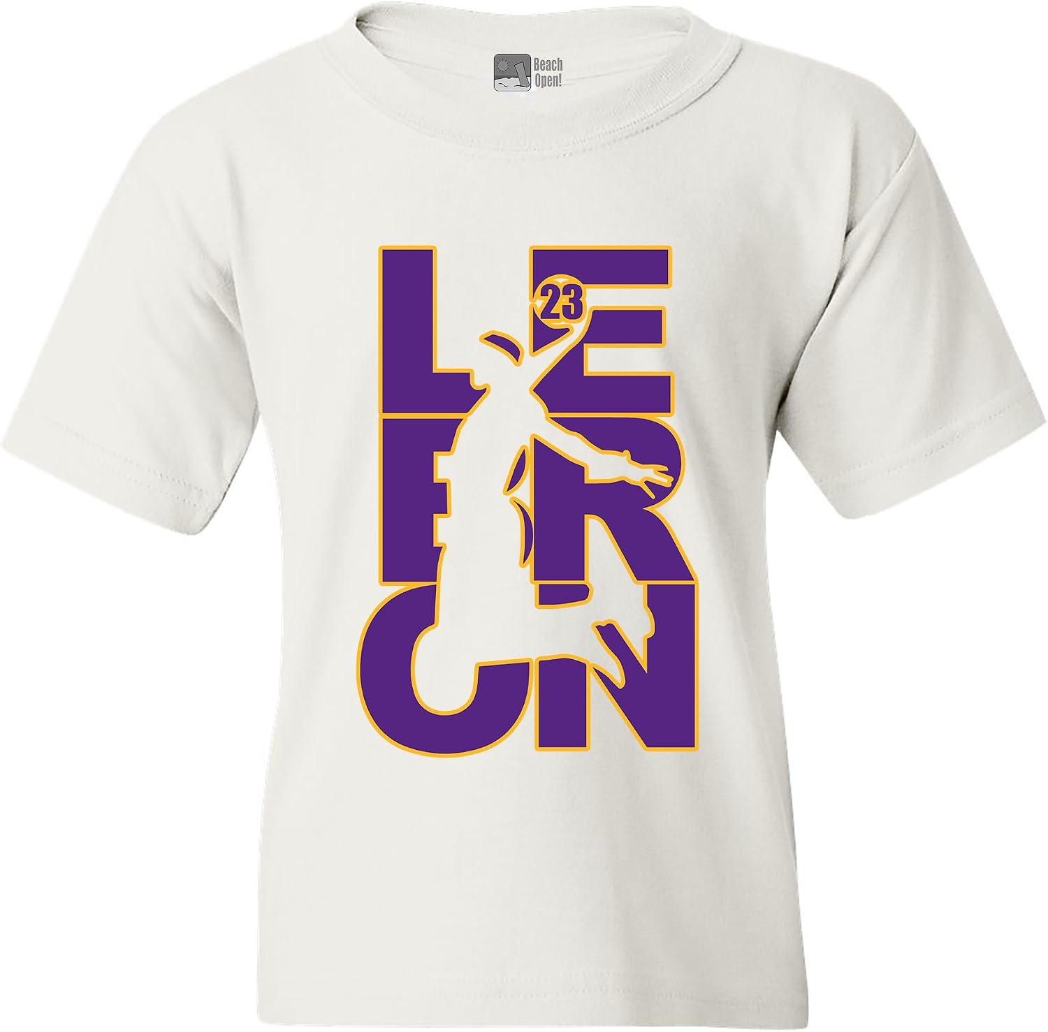 L23 Fan Wear 23 LA Basketball DT Youth Kid T-Shirt Tee