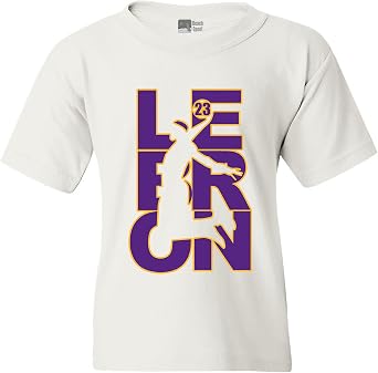 L23 Fan Wear 23 LA Basketball DT Youth Kid T-Shirt Tee