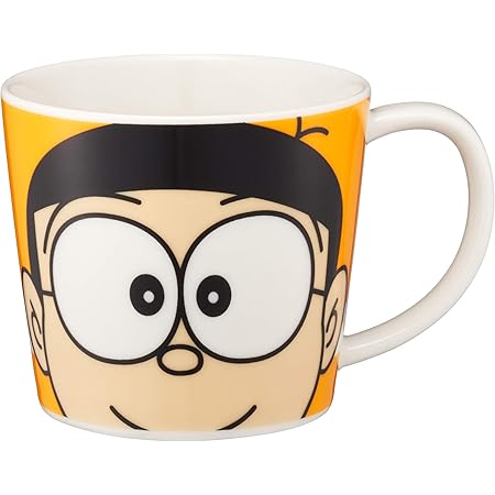 Amazon Co Jp ドラえもん のび太 フェイス マグカップ M オレンジ ホーム キッチン