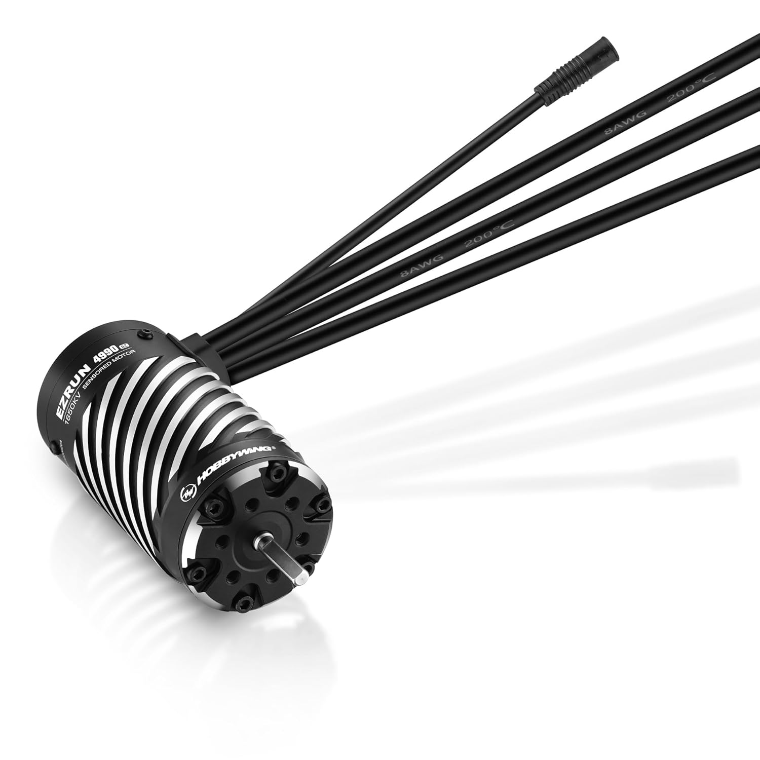 HOBBYWING EZRUN 4990SD 1650KV G2 Motor showing output shaft