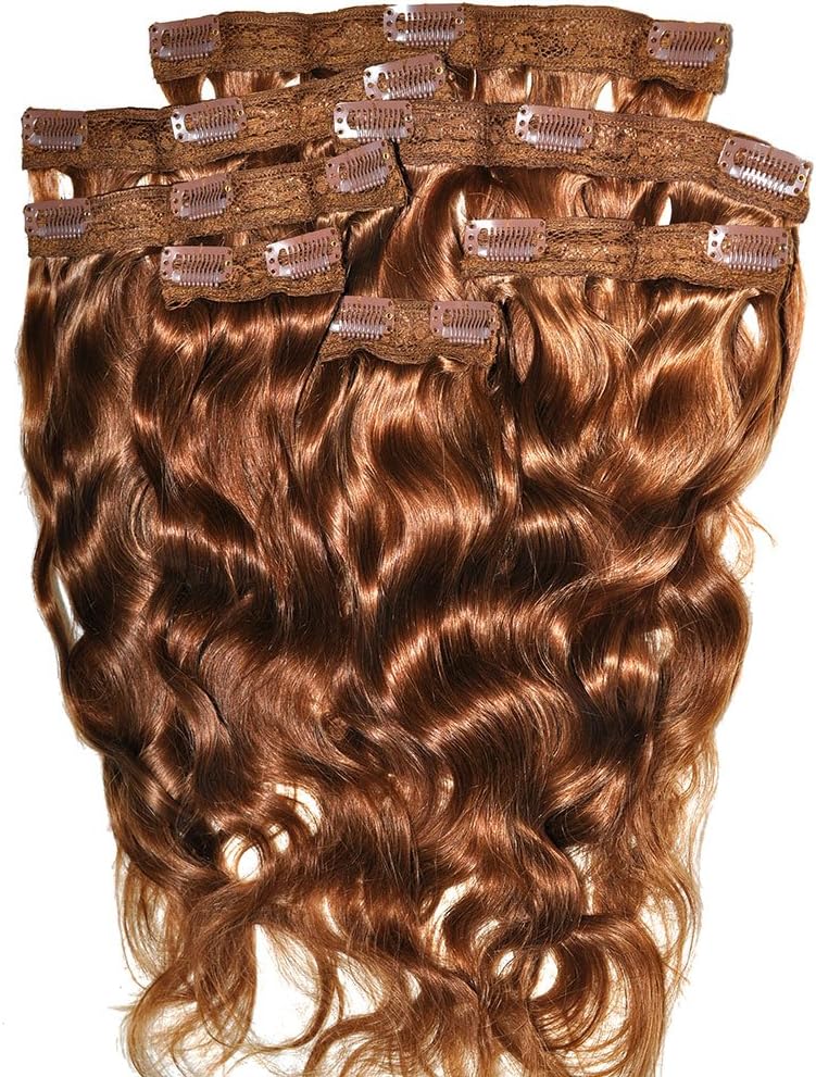 Beverly Johnson Legendary Clip-In Wavy Blonde Hair Extension 18 inches