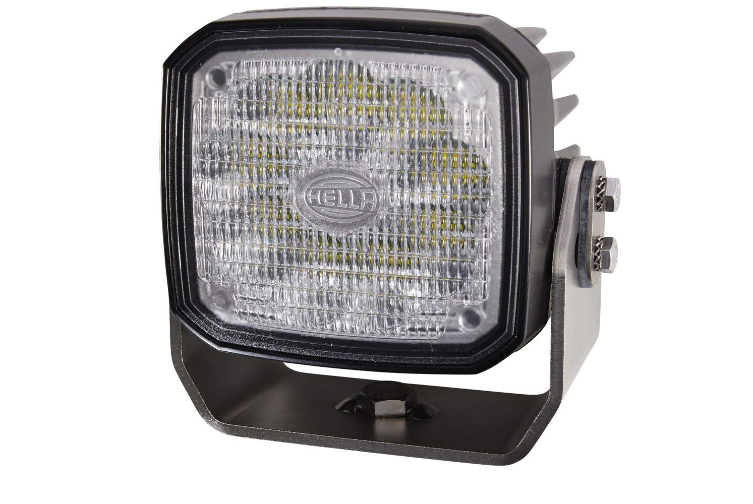 HELLA 1GA 995 506-081 LED-Worklight - Ultra Beam - 24/12V - 2200lm - mounting/Screw Connection - Swivelling Mounting Bracket - Short distance lighting - Plug: DEUTSCH plug